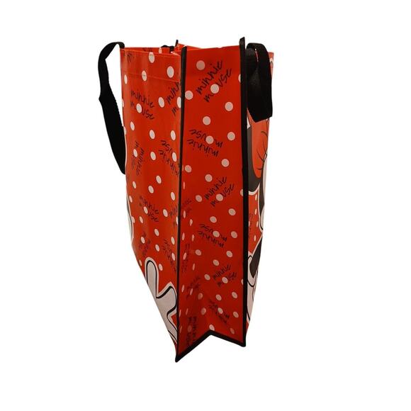 Disney Minnie Mouse Shopping Tote BagSz XL 19.5" x 17.5" 2-Sided Lightweight New - Picture 5 of 7